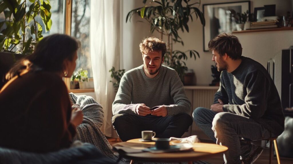 Stress verminderen met vrienden